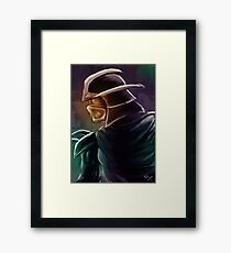 Shredder Foot Clan Grandmaster Framed Print