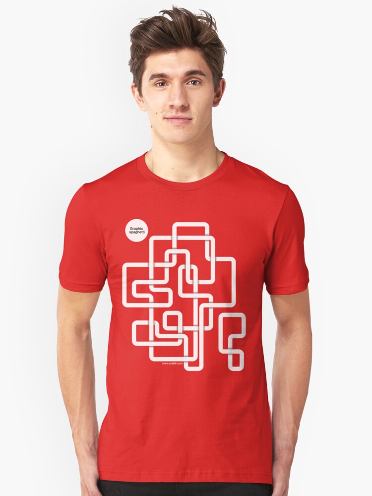 Alternate view of Graphic Spaghetti /// Slim Fit T-Shirt