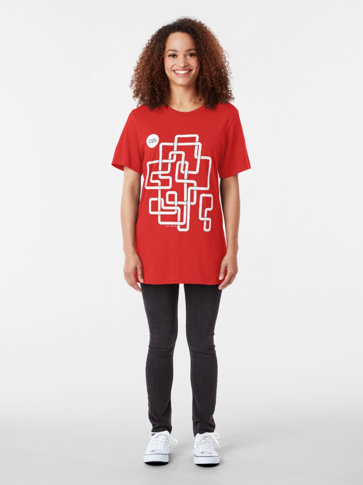 Alternate view of Graphic Spaghetti /// Slim Fit T-Shirt