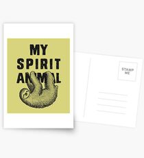 Sloth - my spirit animal Postcards
