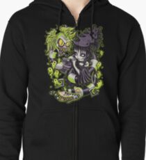 Strange and Unusual Zipped Hoodie