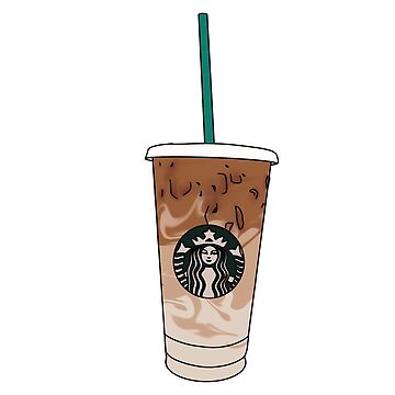 Starbucks mocha drink Sticker for Sale by ChalizeS