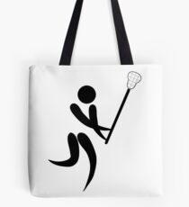 Olympic sports lacrosse pictogram Tote Bag