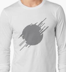 ABshapes in a disc Long Sleeve T-Shirt