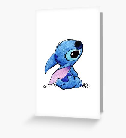 Lilo And Stitch Greeting Cards Redbubble