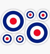 Klassische Roundel Zielgrafik Sticker