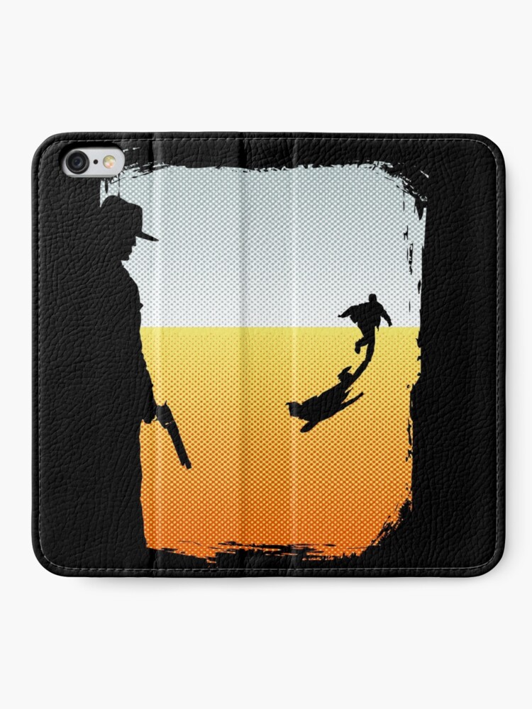 Alternative Ansicht von ... Und der Revolverheld folgte ihm iPhone Flip-Case