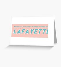 Lafyette Greeting Card