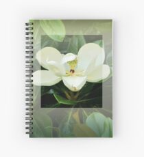 Magnolie Blume Spiralblock