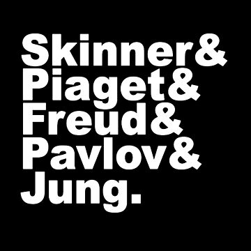 Skinner Piaget Freud Pavlov and Jung Psychology Design