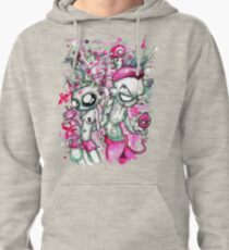 Pink Zef Pullover Hoodie