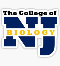 TCNJ Biology Sticker