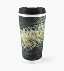White Grevillea Travel Mug