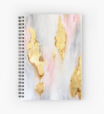 Cuaderno de espiral Mármol de oro
