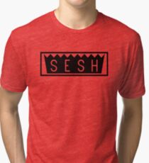 TEAM SESH BOX LOGO Tri-blend T-Shirt