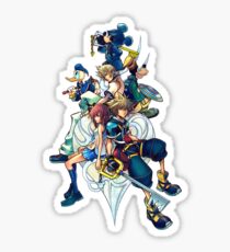 Kingdom Hearts 2 - Characters cover Sticker