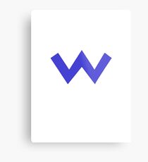 Wario Symbol Metal Print