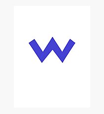Wario Symbol Photographic Print