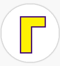 Waluigi Symbol Sticker