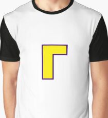 Waluigi Symbol Graphic T-Shirt