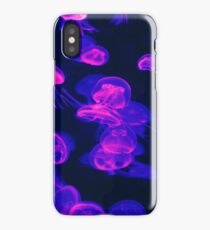 Jellyfish in Pink Light (Cross Processed) iPhone Case/Skin