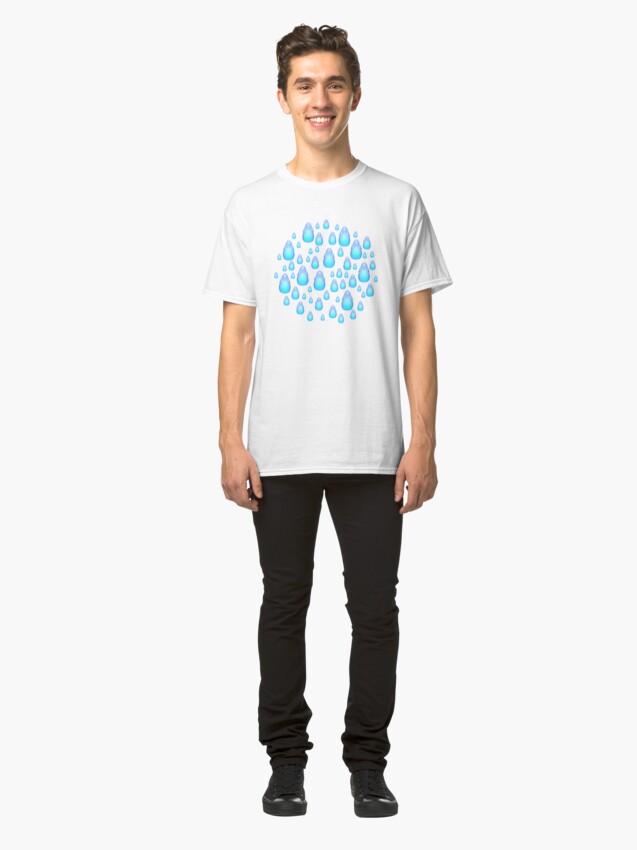 Alternate view of Rain drops company 3 Classic T-Shirt