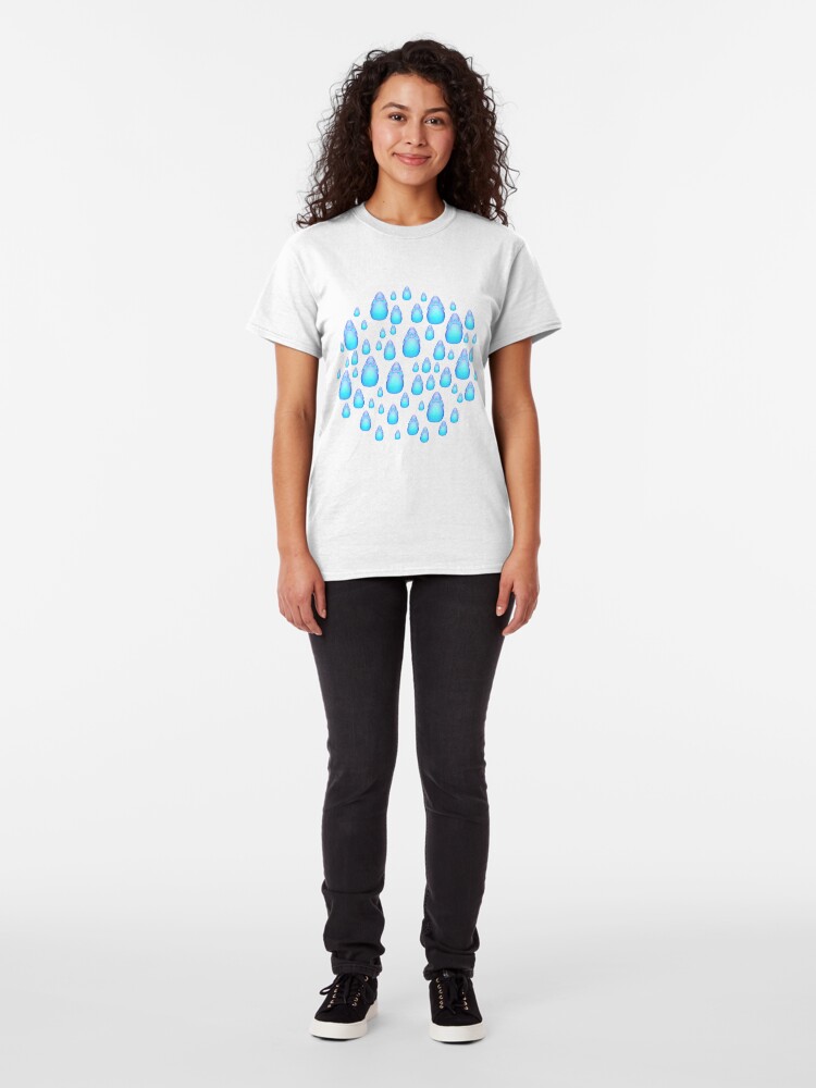 Alternate view of Rain drops company 3 Classic T-Shirt