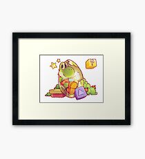 Tetris Attack Framed Print