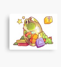 Tetris Attack Canvas Print