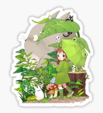 Totoro and friends Sticker