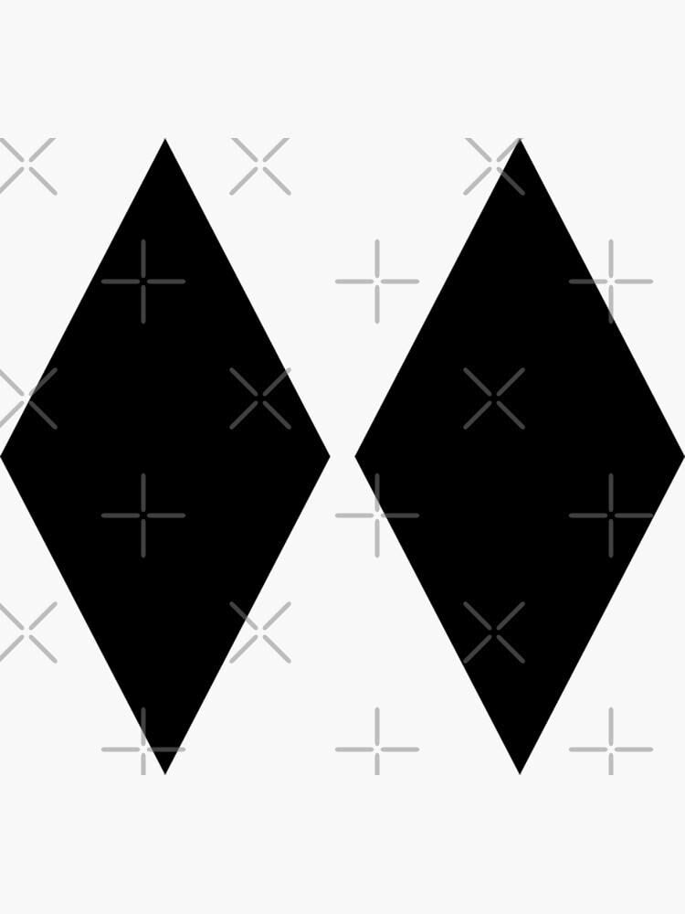 “DOUBLE BLACK DIAMOND SKIING SKI EXPERT ONLY” Sticker by