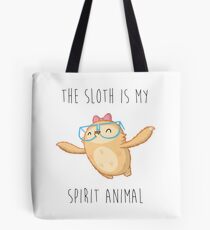 Slothilda Sloth - The Sloth Is My Spirit Animal Tote Bag