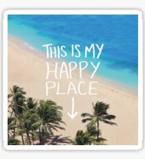 Happy Place Sticker