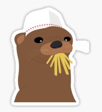 In-N-Out Otter Sticker