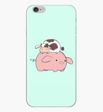 Big Pig Tiny Cow iPhone Case