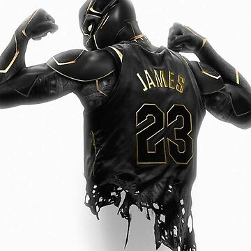 Illustration Wallpaper LeBron Photographic Print for Sale by kartinah09