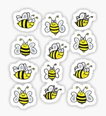 Little bees Sticker