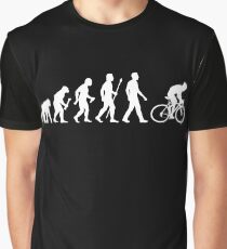 Evolution Of Man Cycling Graphic T-Shirt