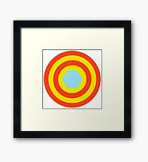Captain Iron Framed Print