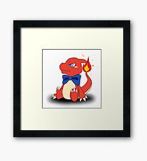 Charming Charmeleon Framed Print