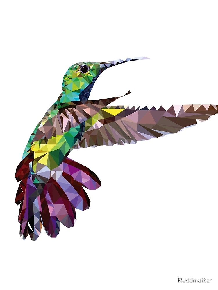 Geometric Hummingbird by Reddmatter