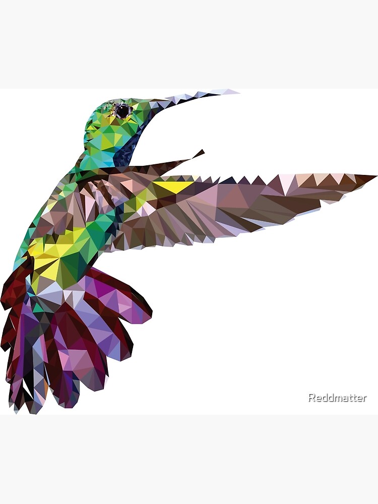 Geometric Hummingbird by Reddmatter
