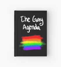 The Gay Agenda Notebook Hardcover Journal