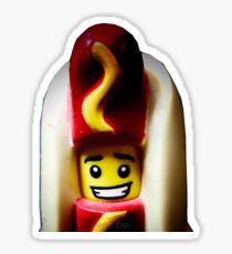 A weiner a day keeps the troubles away Sticker