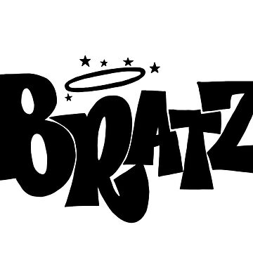 Bratz Logo Black | Art Board Print