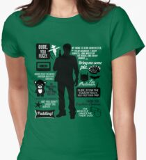 Dean Winchester Quotes Women's Fitted T-Shirt