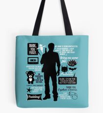 Bolsa de tela Citas de Dean Winchester