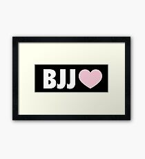 BJJ Framed Print
