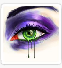 Green Eye Sticker