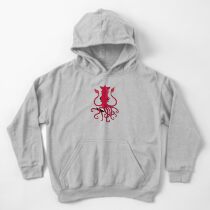 Sudadera con capucha para niños Kraken Attaken
